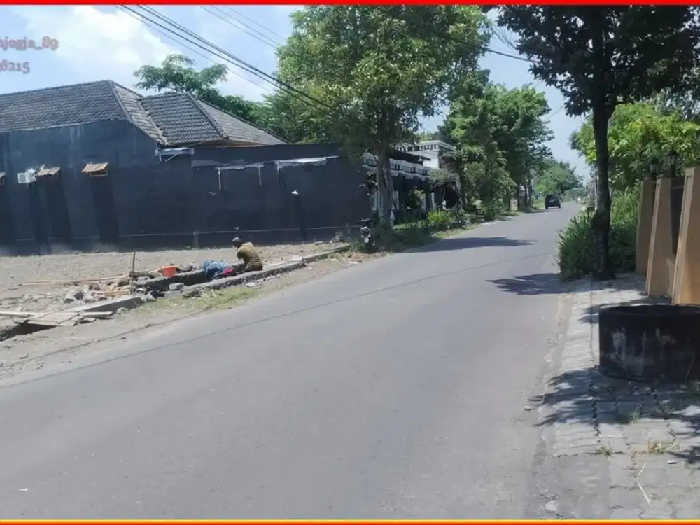 Tanah Purwomartani dijual murah tepi aspal Jl Sambisari ,SHM P