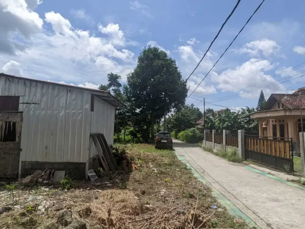 Tanah Blok O Berbah dekat JEC cocok hunian ,SHM P Unit