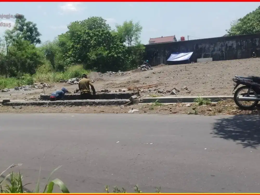 Tepi Aspal Sambisari Purwomartani dijual cepat, SHM P COCOK RUKO