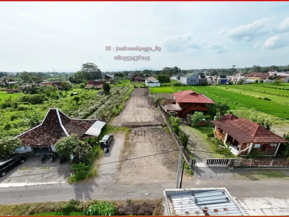 Jalan Damai Kaliurang dijual cepat dekat UGM , SHM P aman