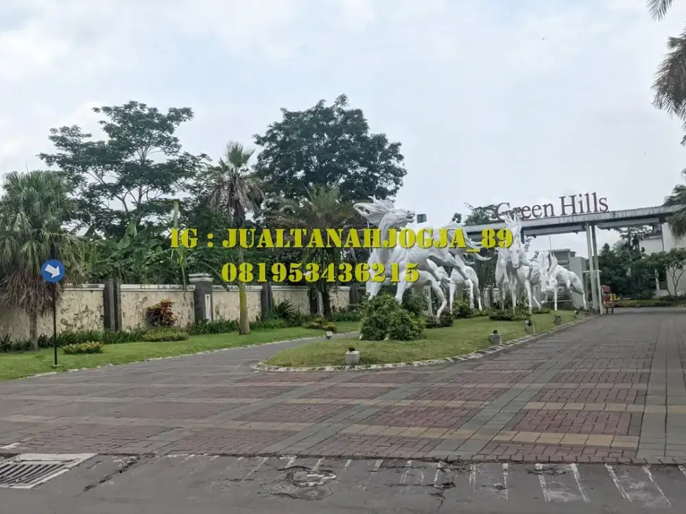 Palagan tanah dekat Perumahan Green Hills Yogyakarta