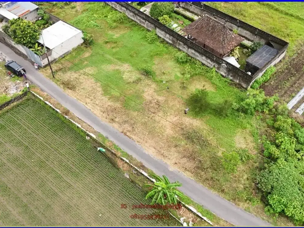 Tanah bagus dekat Nogotirto Jambon Trihanggo dijual cepat