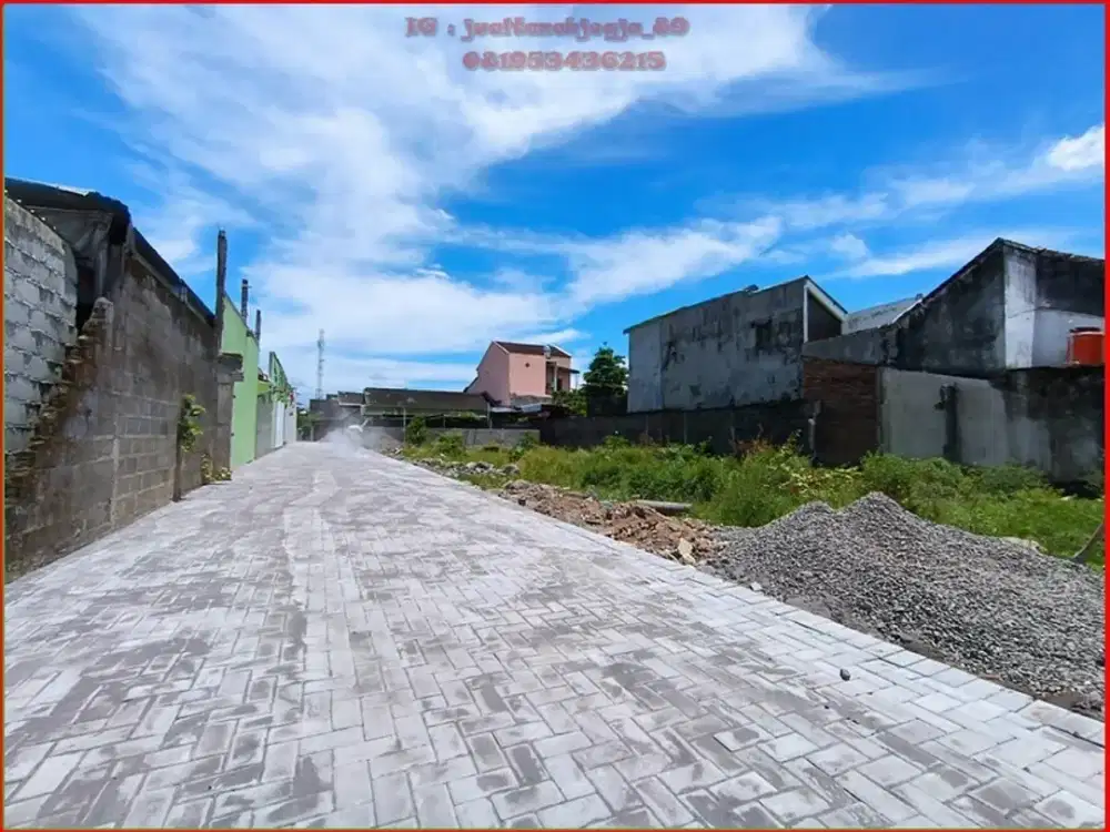 Tanah dekat kampus UMY dan STPN Yogyakarta , Murah dan Strategis