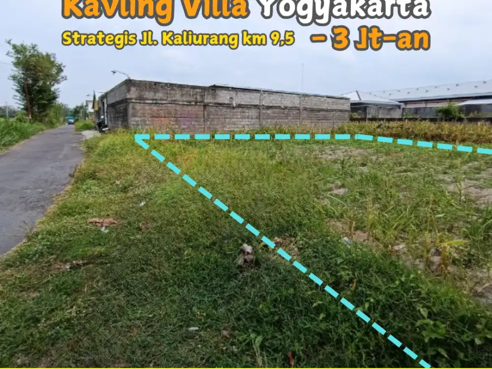 MURAH tanah Palagan dekat Pasar Rejodani tepi aspal ,SHM P