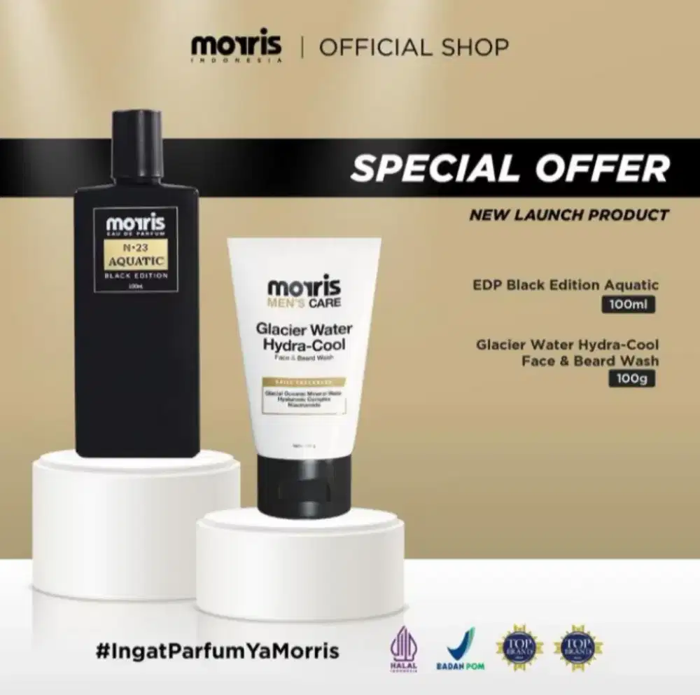 Paket Ganteng dan Wangi Moris Parfum