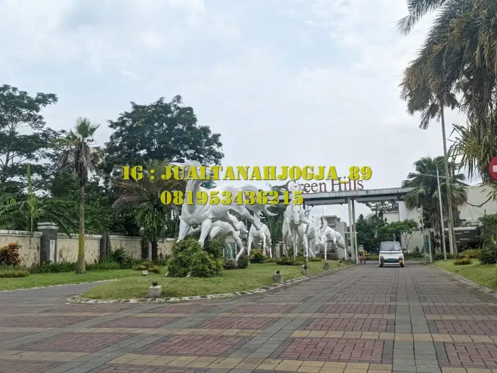 Jual tanah siap bangun villa di jl Palagan km 10 tepi aspal