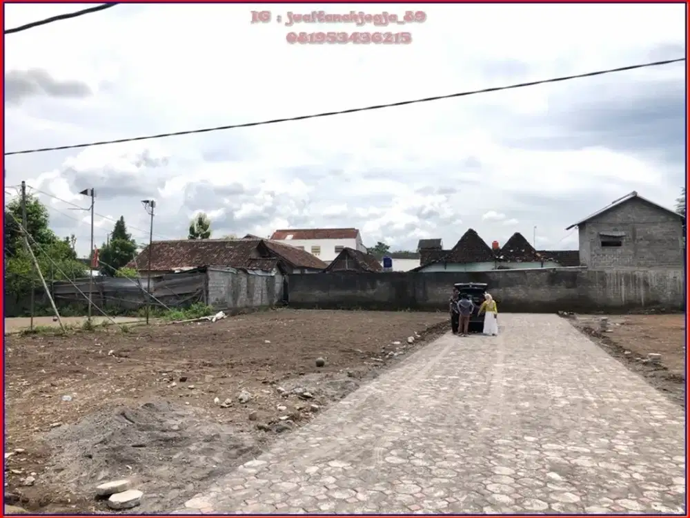 Tanah 3 jutaan dekat JEC dan Blok O Berbah