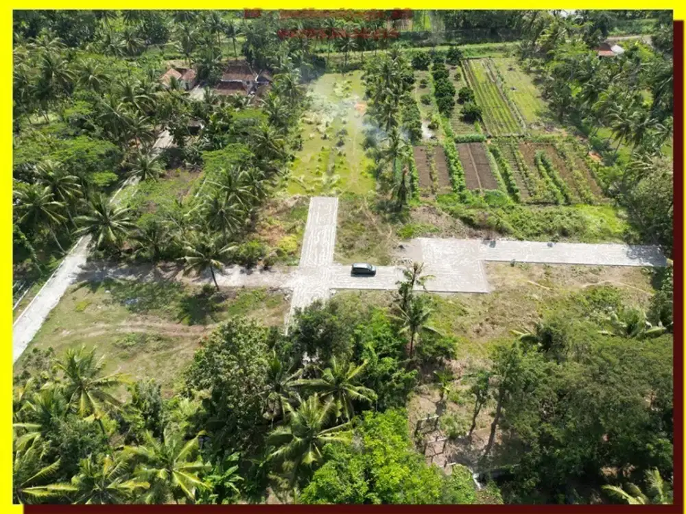 Tanah 90 jutaan dekat bandara YIA cocok INVESTASI