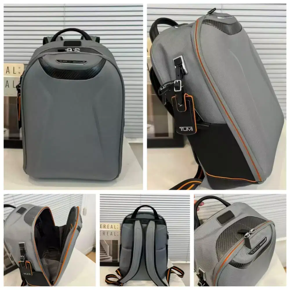 Tas Tumi Ransel Pria Mclaren Velocity New Color Grey