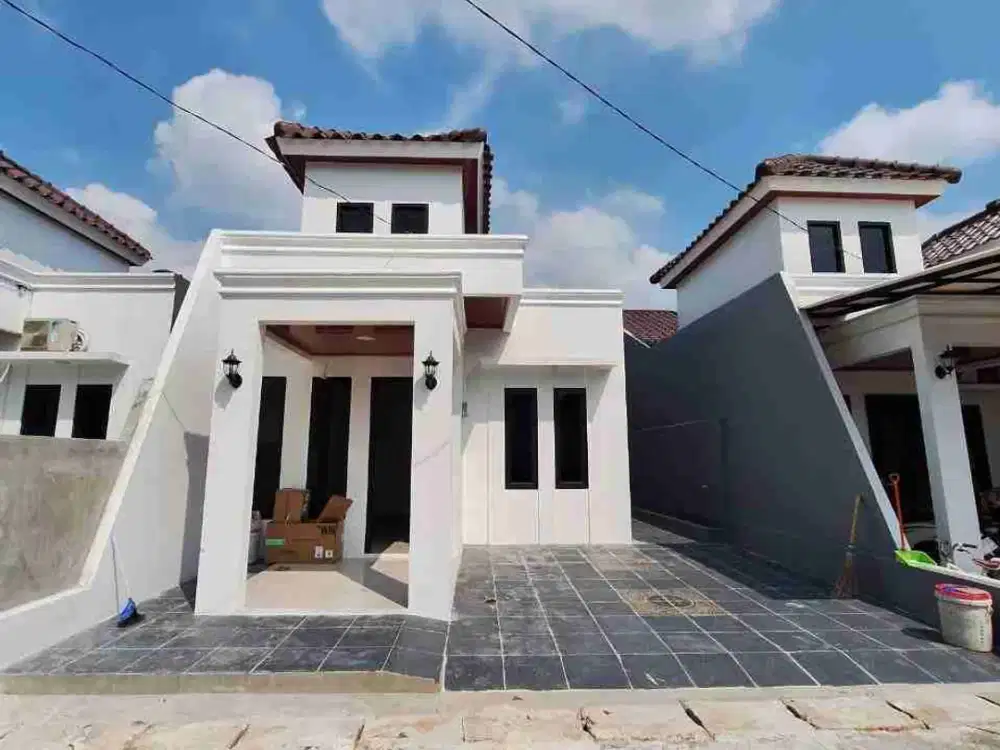 Rumah 1 lantai modern minimalis dekat bintaro