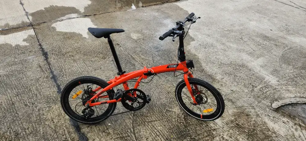 Dijual sepeda lipat Ecosmo X8 Upgrade