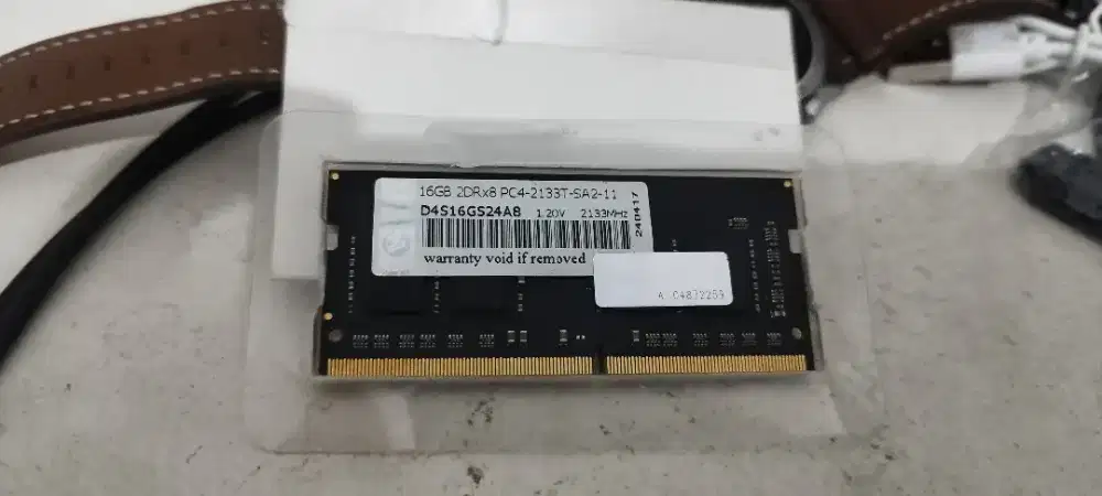 Ram ddr 4 16gb sodim