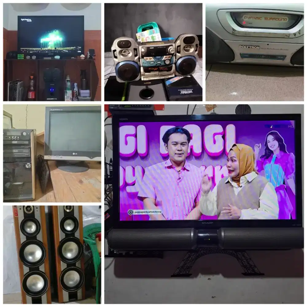 Kami Terima Jual Beli TV LED Bekas Speaker, Tape dan elektronik lain