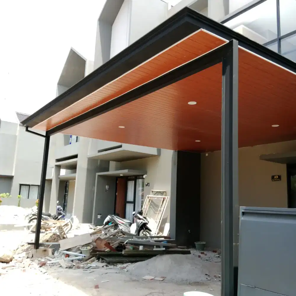 Kanopi atap alderon pelapon PVC