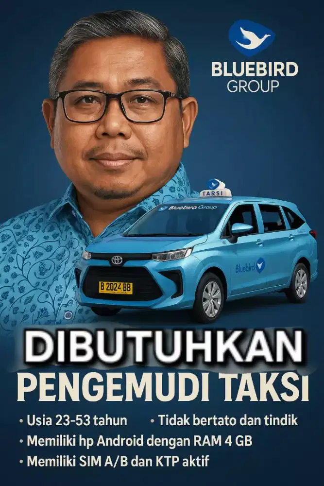 Lowongan Driver Mobil Biru