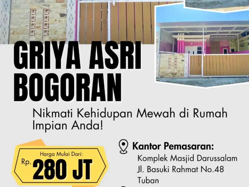 Hunian Tenang di Dekat Pusat Kota Tuban