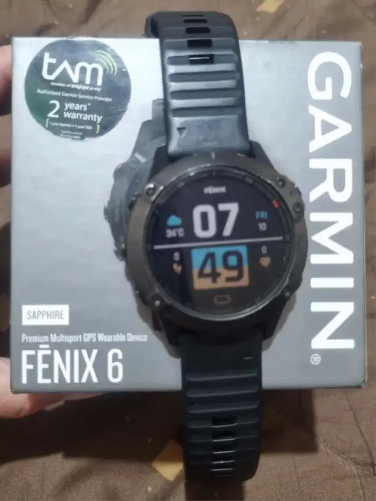 garmin fenix 6 sapphire
