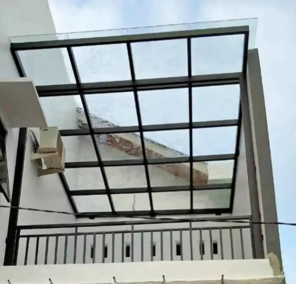 Kanopi atap kaca dll