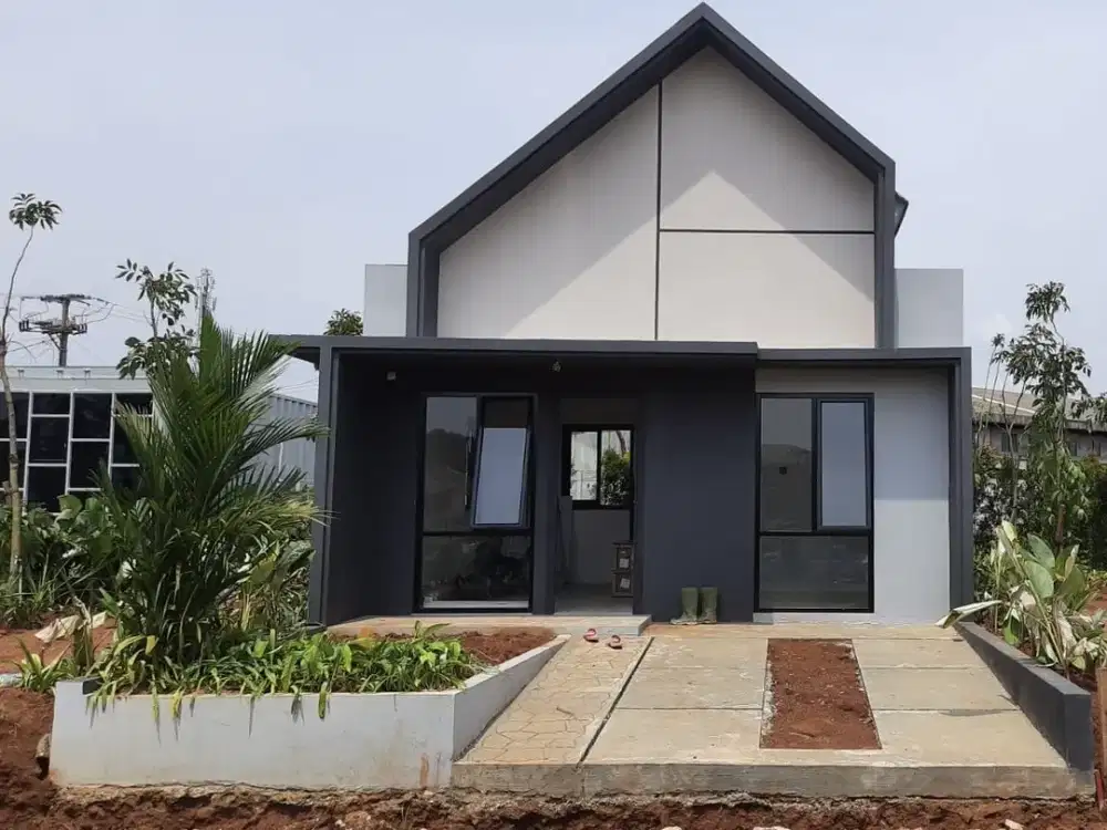 Rumah minimalis Modern BOTANICA Cibubur.