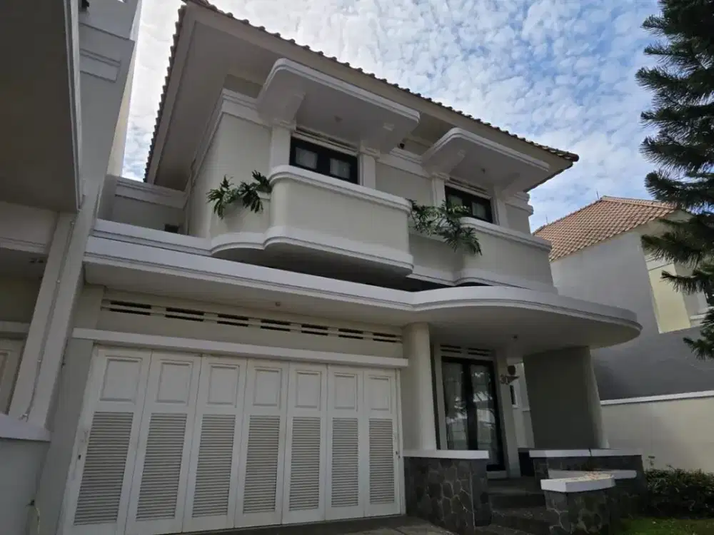 Rumah Cantik Siap Huni Furnished di Cluster Bandung Tempo Dulu KBP