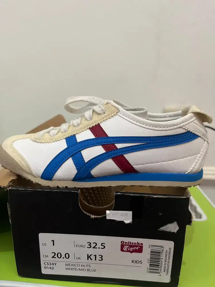 Preloved Onitsuka Tiger Kids size 32.5