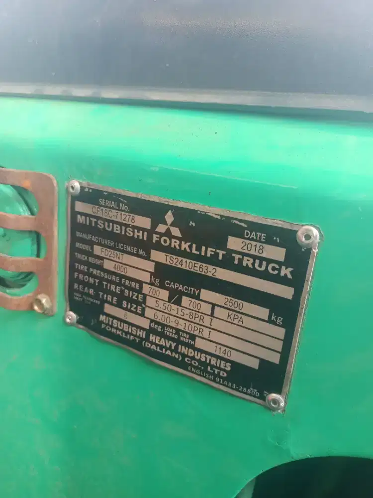 Forklift bekas Jakarta