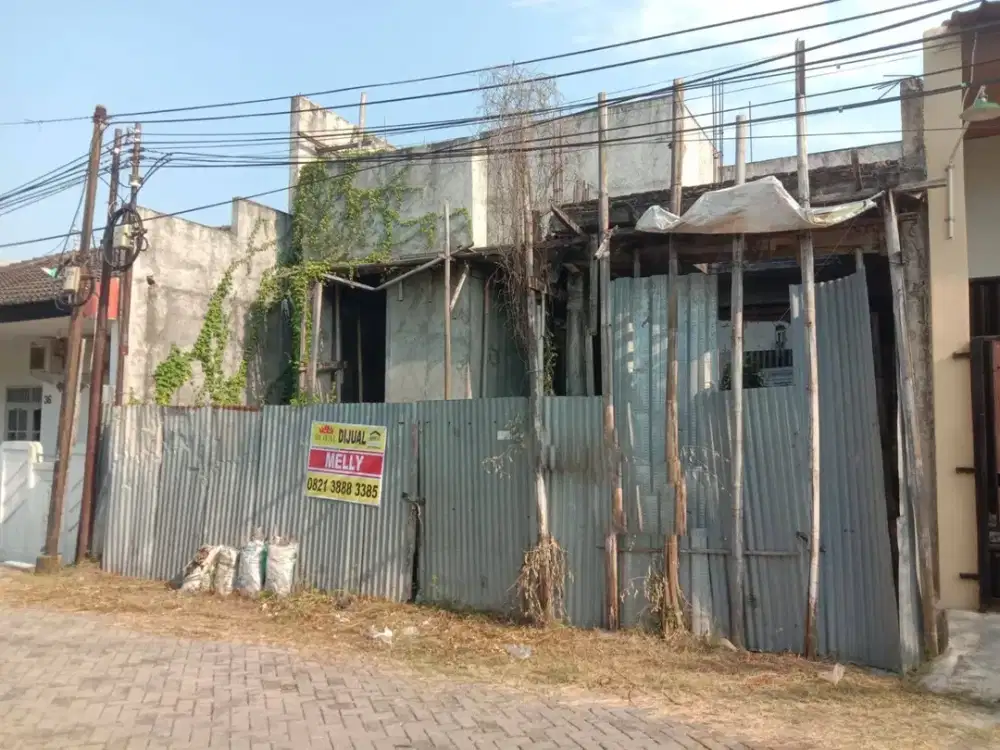 Dijual Rumah 2 Kavling Lokasi Strategis Bebas Banjir Di Jl. Muara Mas Semarang