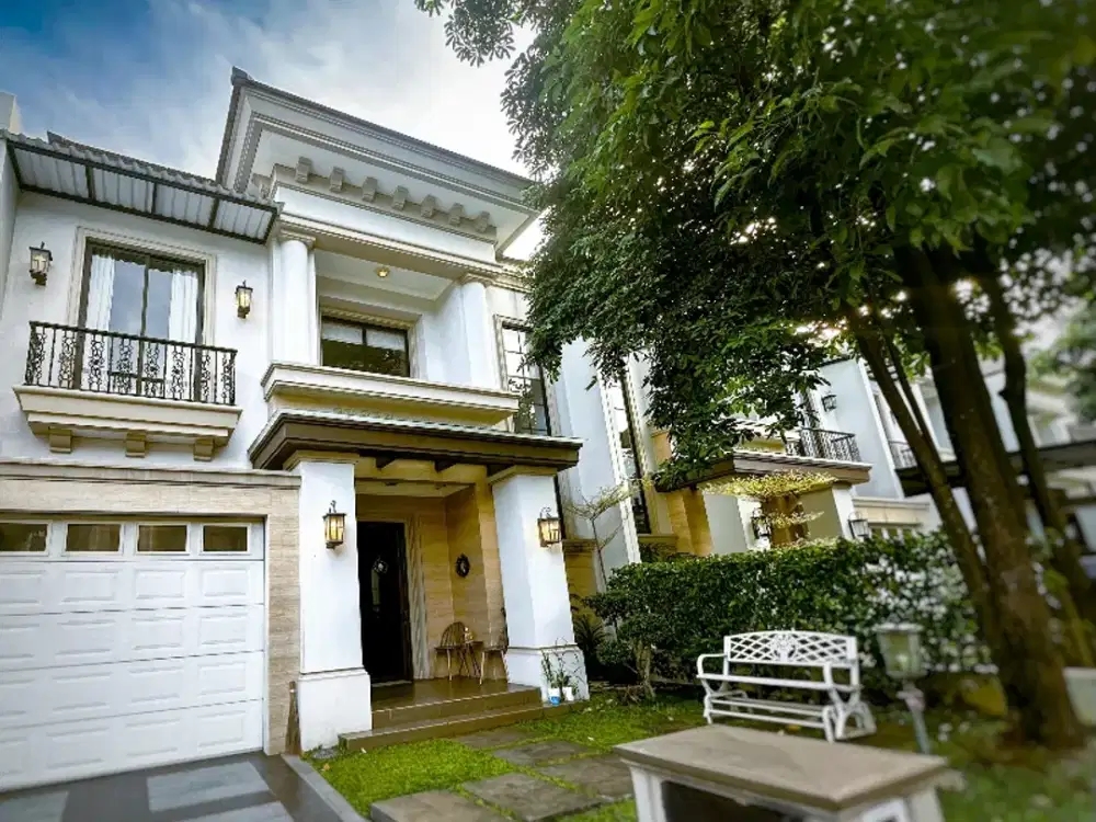 Dijual rumah cluster Jadeite full furnished BSD city