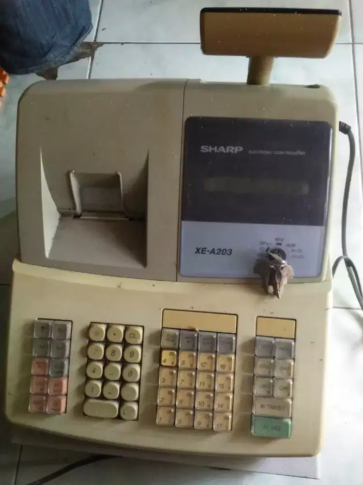 Mesin kasir second hidup