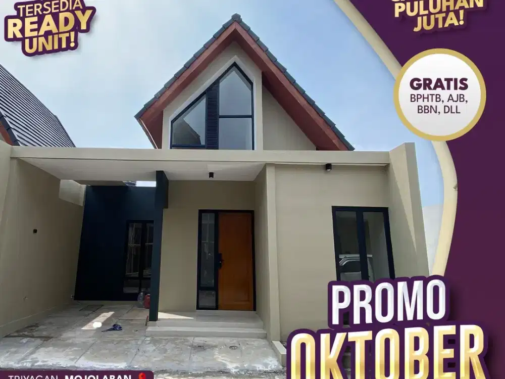 Rumah Pusat Kota, 5 menit ke Alun-Alun Karanganyar