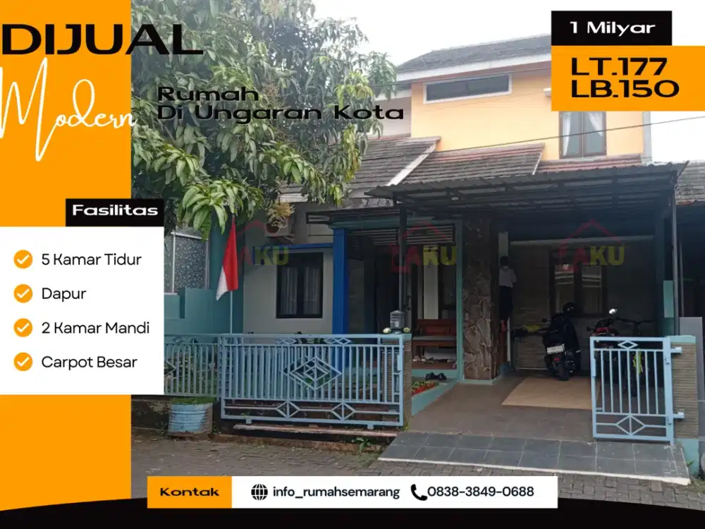 Dijual Cepat! Rumah Cantik di Cluster My Home Residence, Dekat Pusat Kota Ungaran