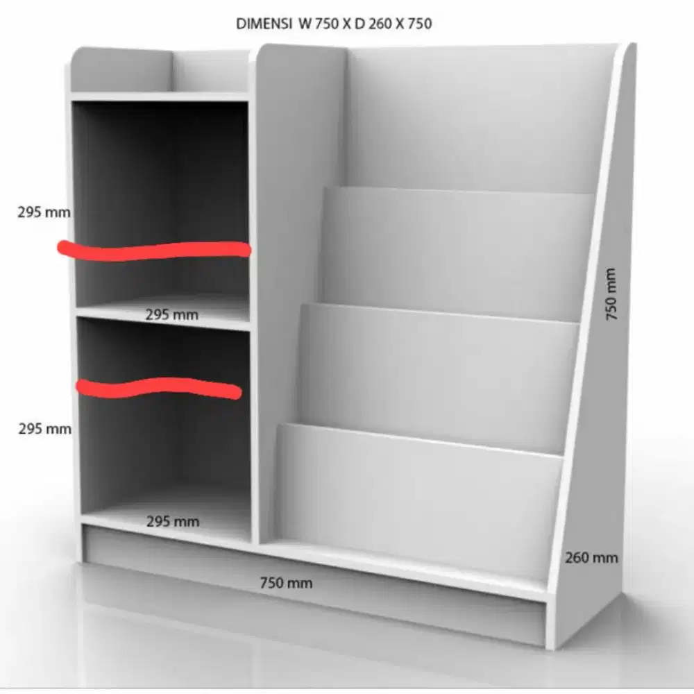 Rak buku kayu jati,rak buku minimalis