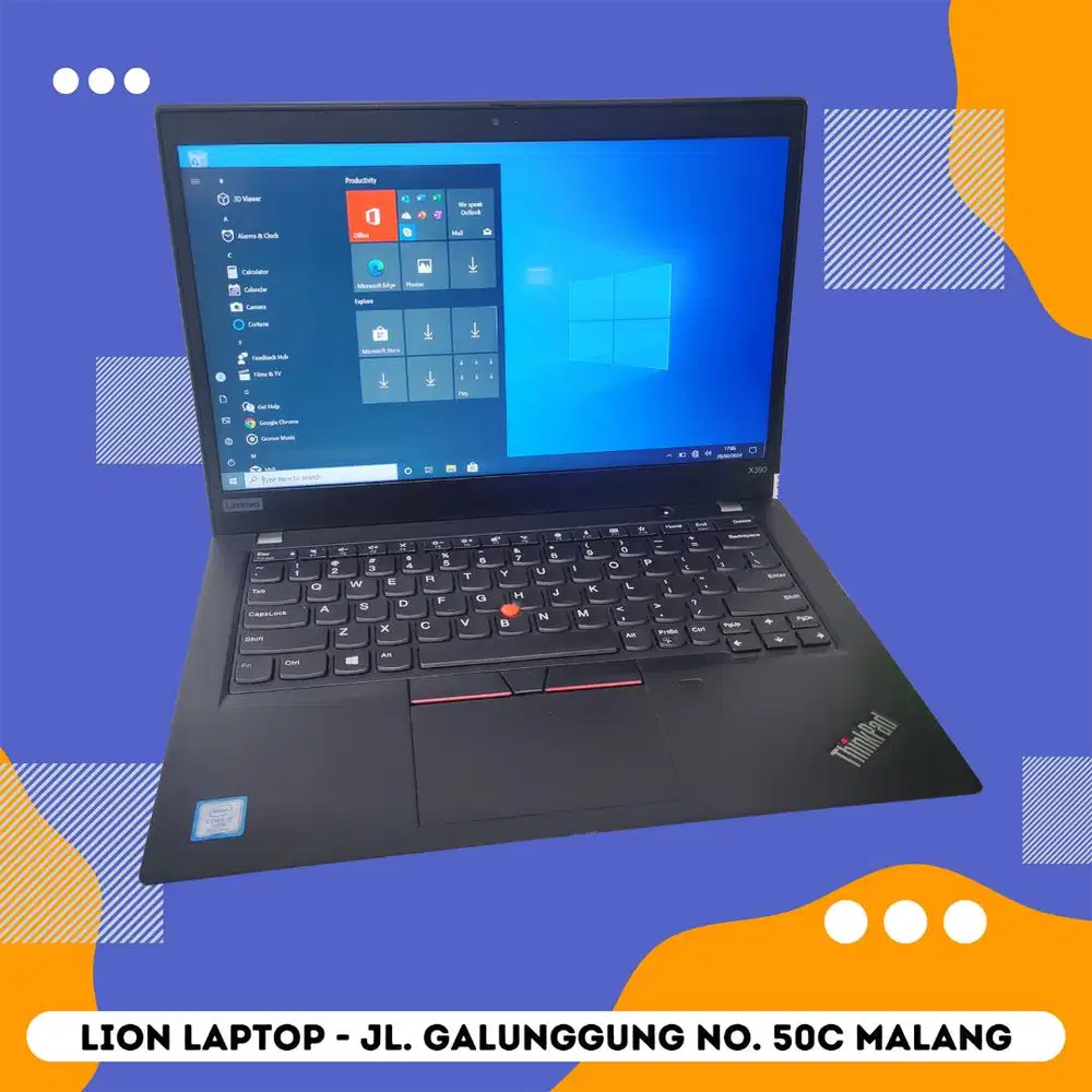 RAM 16GB Core i7 Touchscreen Slim Lenovo Thinkpad X390 [10|10]