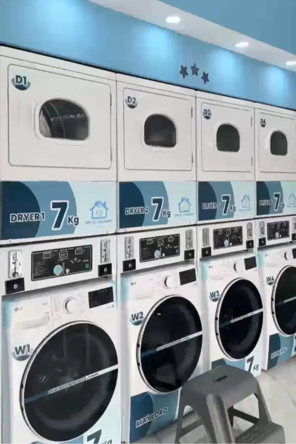 PAKET USAHA LAUNDRY KOIN 2 JAM SELESAI