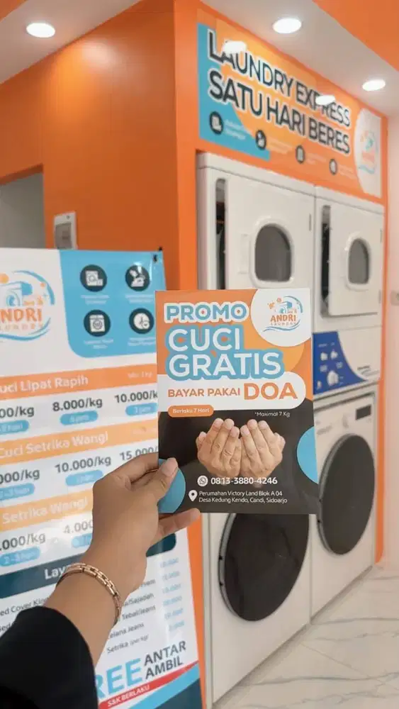 3 JAM SELESAI!! PAKET USAHA LAUNDRY KILOAN EXPRESS