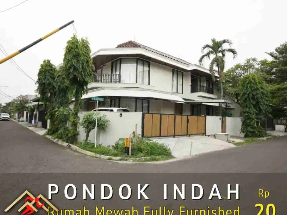 DIJUAL RUMAH MEWAH FULL FURNISHED DI PONDOK INDAH JAKARTA SELATAN