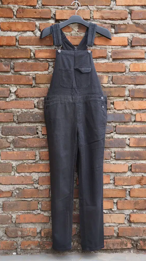 Ready Overall unisex | Jumpsuit Wanita | GU Jeans | Second Branded