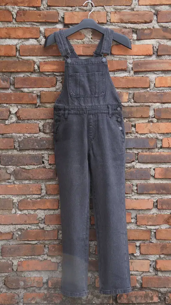 Ready Overall Unisex | Jumpsuit Wanita | GU Jeans | Second Branded