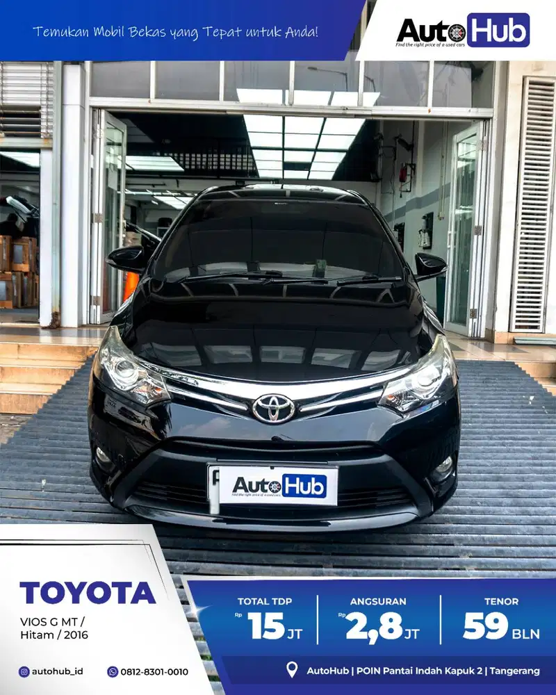 Toyota Vios G MT 2016