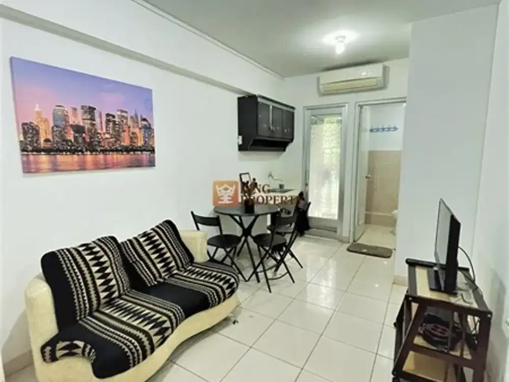 Akses Langsung Mall 2BR 35m2 Furnished Siap Huni Hook Green Bay Pluit