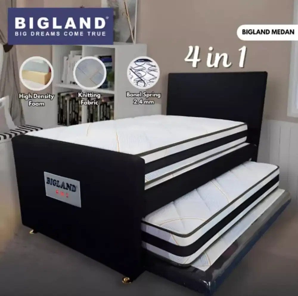 BED DORONG BIGLAND 4 IN 1, BED DORONG 4 IN 1 NEW MODERN KEKINIAN