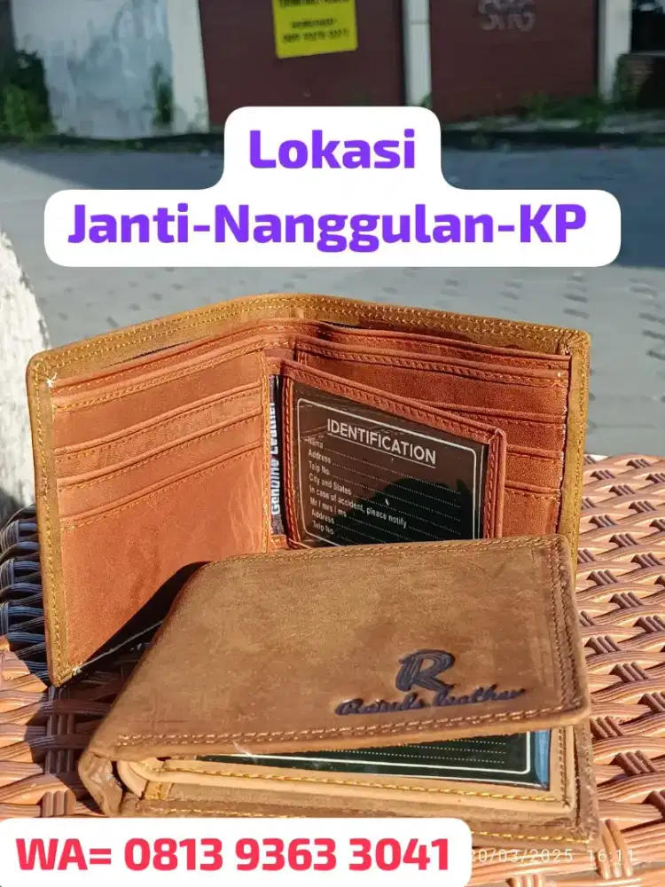 Dompet Kulit Asli