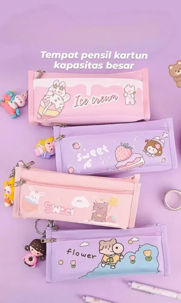 Kotak pensil anak sekolah