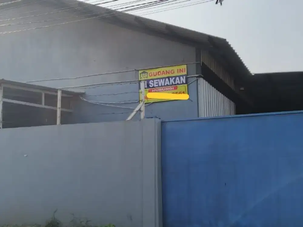 DISEWAKAN GUDANG STRATEGIS DI MUSTIKA JAYA BEKASI