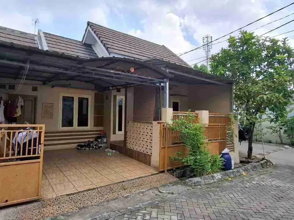 jual rumah cluster kota serang luas 90 m2