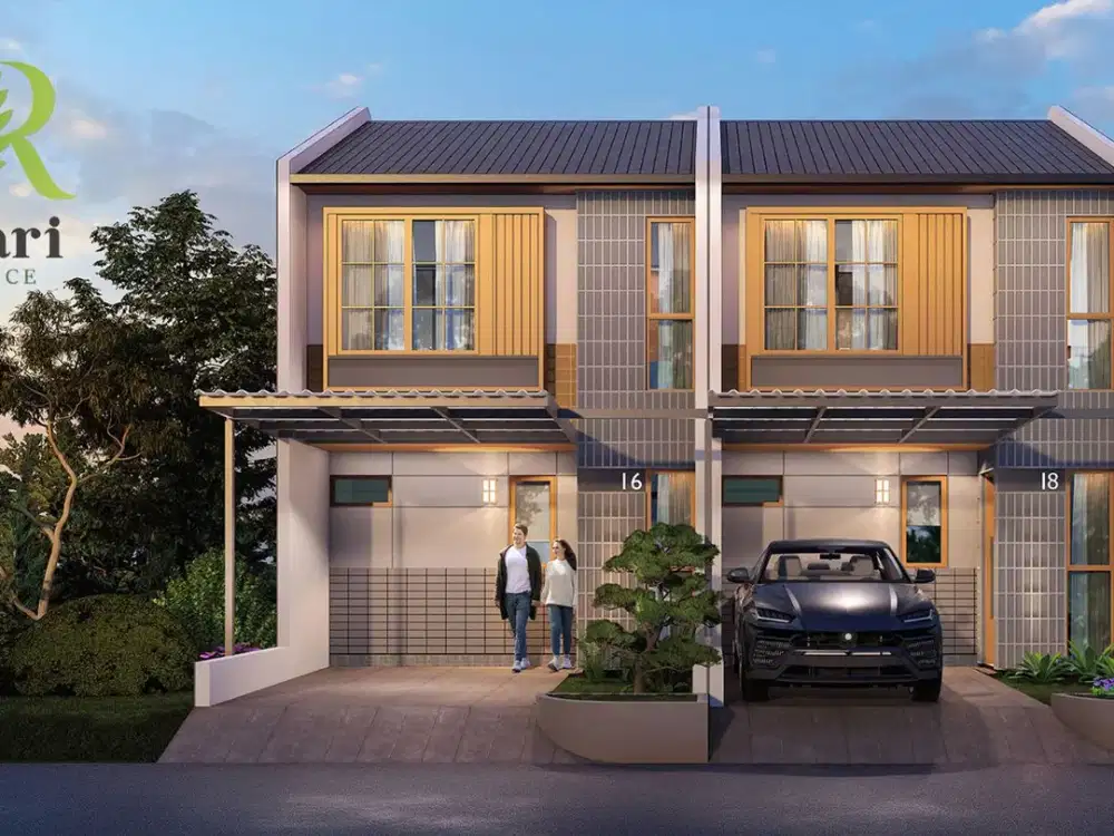 Dijual Rumah Modern 2 Lantai Widari Residence di Legok, Tangerang