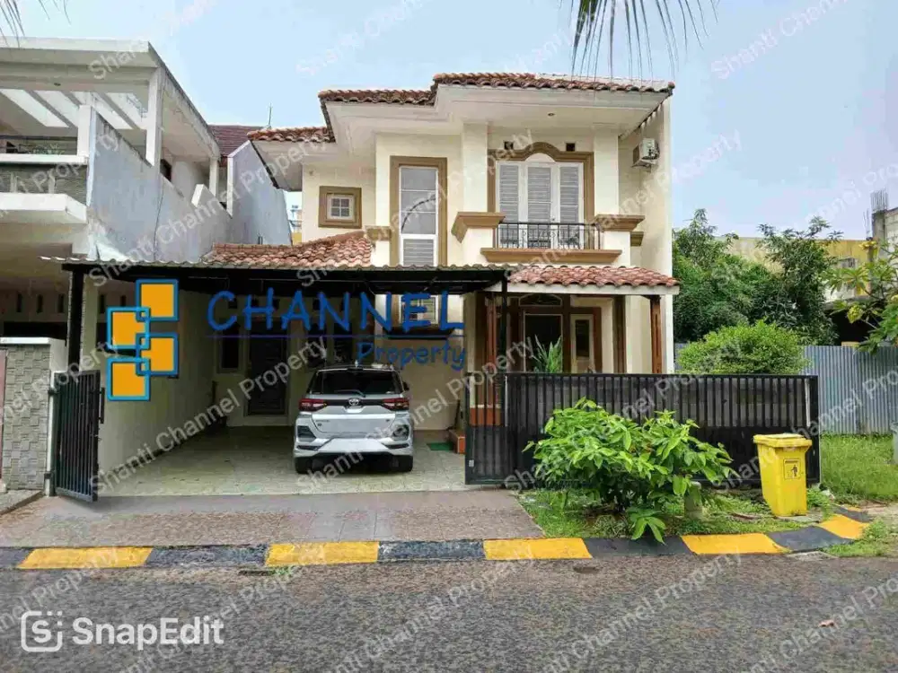 DIJUAL Rumah Cluster Siap Huni Puspita Loka Dekat Tol dan Pasmod BSD Tangsel