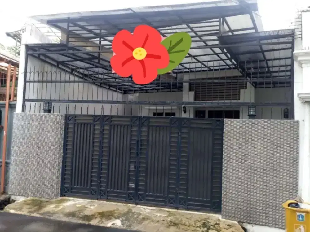 RUMAH MURAH HADAP TAMAN TANAH 200m² cipinang muara jatinegara