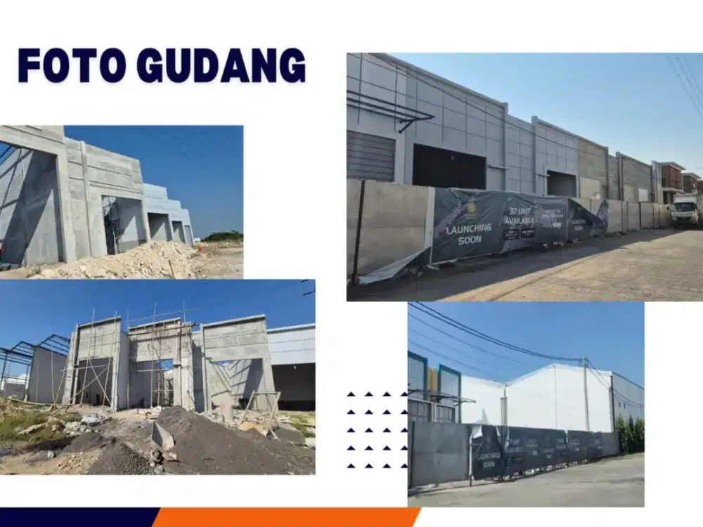 Dijual 12 gudang di Pergudangan Prambanan Bizland, Cerme Gresik