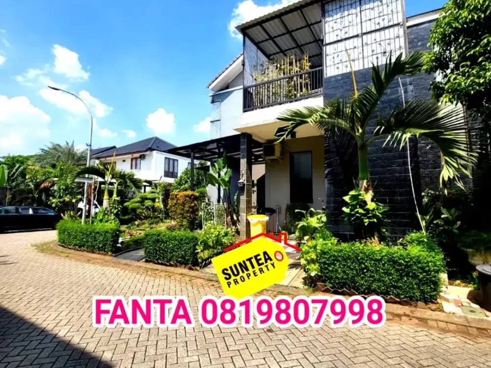 Rumah Posisi Hook Dekat Masjid di Permata Bintaro